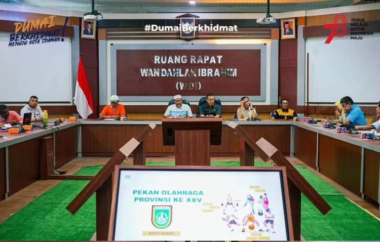 Kota Dumai Calon Tuan Rumah PORPROV Riau Ke XI Tahun 2026