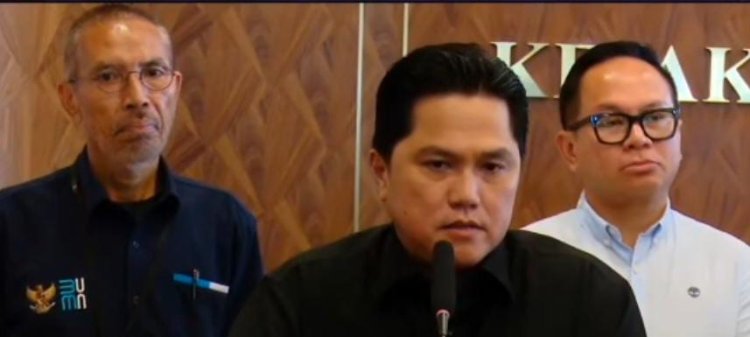 Eric Tohir Resmi Laporkan Mega Korupsi di Tubuh BUMN
