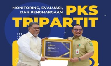 Monitoring, Evaluasi Dan Penghargaan PKS Tripatrit Di Ikuti Kepala Bapenda Riau