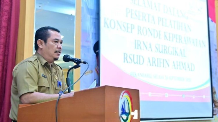 RSUD Arifin Achmad Provinsi Riau menggelar sosialisasi Konsep Ronde Keperawatan
