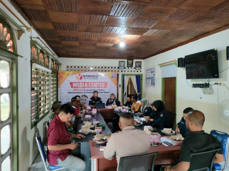 Panitia Pengawas Pemilu Kec.Jeumpa Gelar Rapat Koordinasi Lintas Sektor Hadapi Pemilu 2024