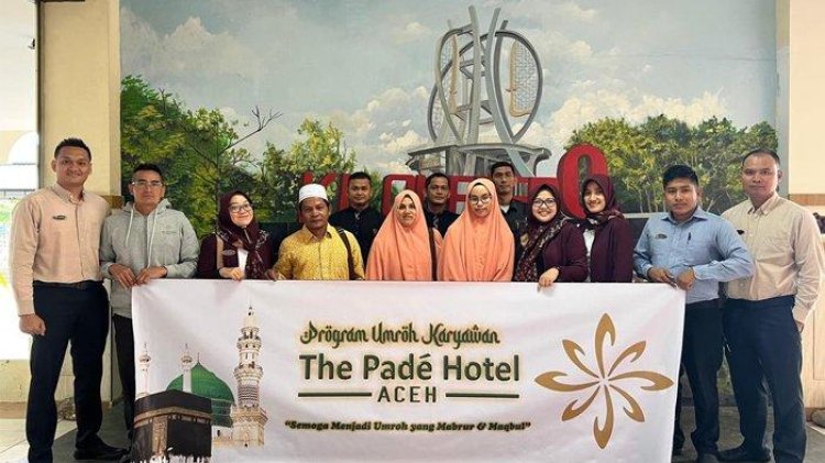 The Pade Hotel Berik Tiket Umrah  Kepada 2 Orang Karyawannya