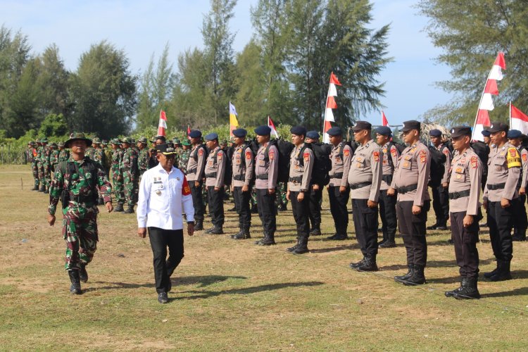 Upacara Pembukaan TMMD Reguler Ke-121 TA 2024 Kodim 0114/Aceh Jaya