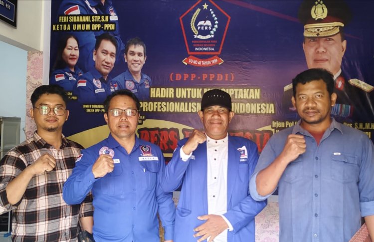 Organisasi Pers, PPDI Hadir di Kabupaten Rohul, Sabar Sitanggang Komandoi DPC-PPDI Rohul