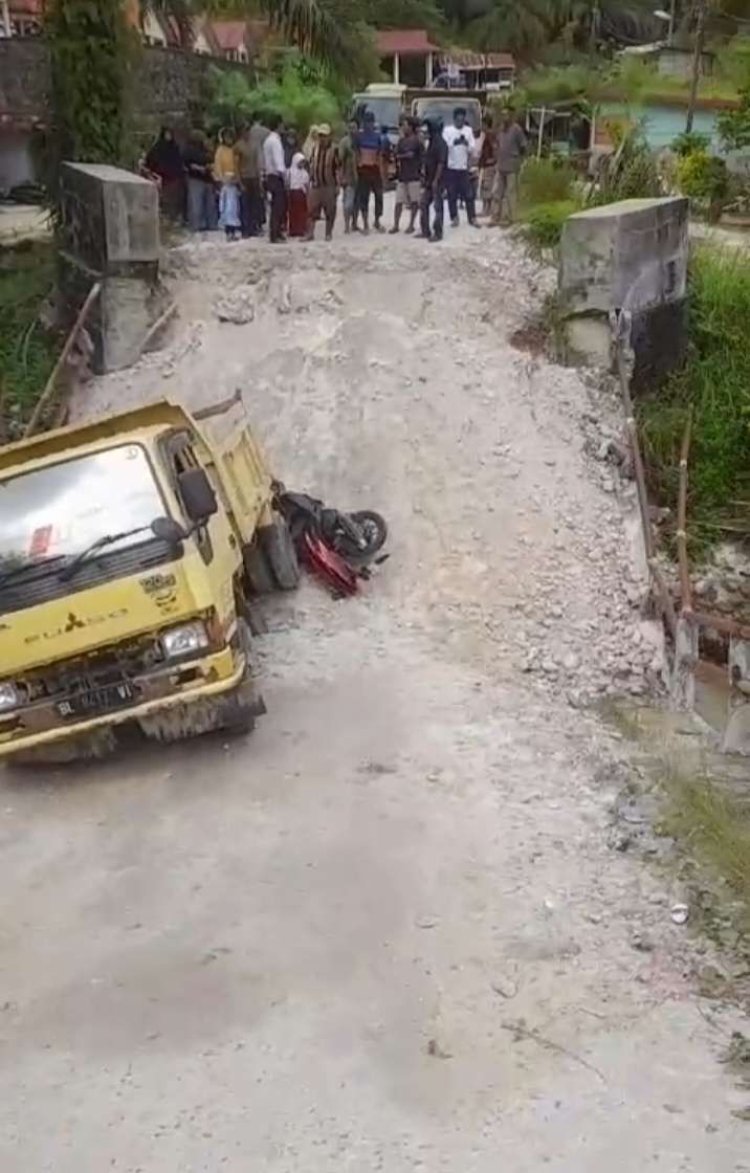 Jembatan Penghubung Kec. Singkohor - Gumer di Kabarkan Ambruk