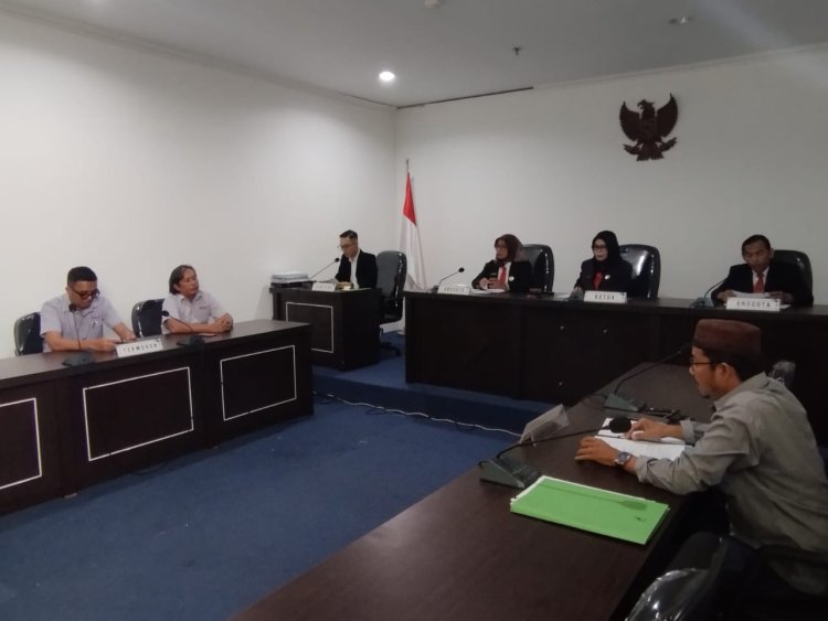 Komisi Informasi Babel Putuskan Putusan Sela dalam Sengketa Sulistio Setiawan Vs PT. Timah Tbk