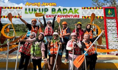 Arung Jeram Lukup Badak, Pacu Adrenalin Hingga Tawarkan Keindahan Alam