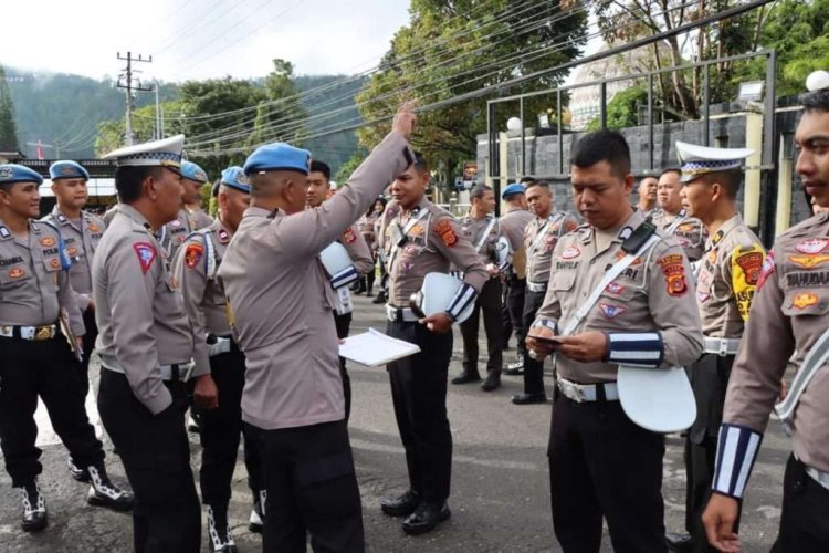 Sie Propam Polres Aceh Tengah Gelar Ops Gaktiblin
