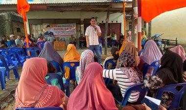 Meski Minim Suara, Anggota DPRD Bengkalis, Sanusi Tetap Jemput Aspirasi Warga