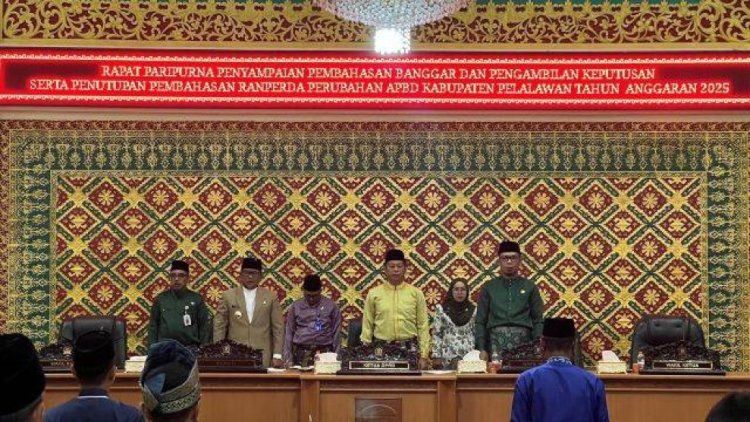 DPRD-Pemkab Sepakat: APBD Perubahan 2025 Rp1,91 Triliun untuk Pelalawan Maju dan Sejahtera