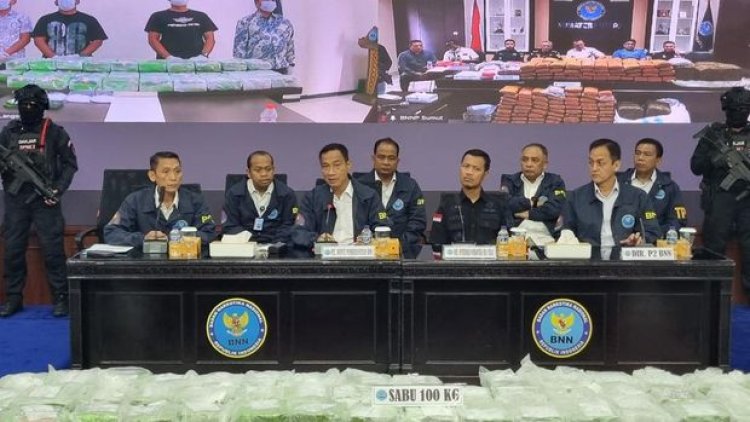 Jaringan Internasional Golden Triangle Terbongkar, 160 Kg Sabu Disita BNN di Aceh