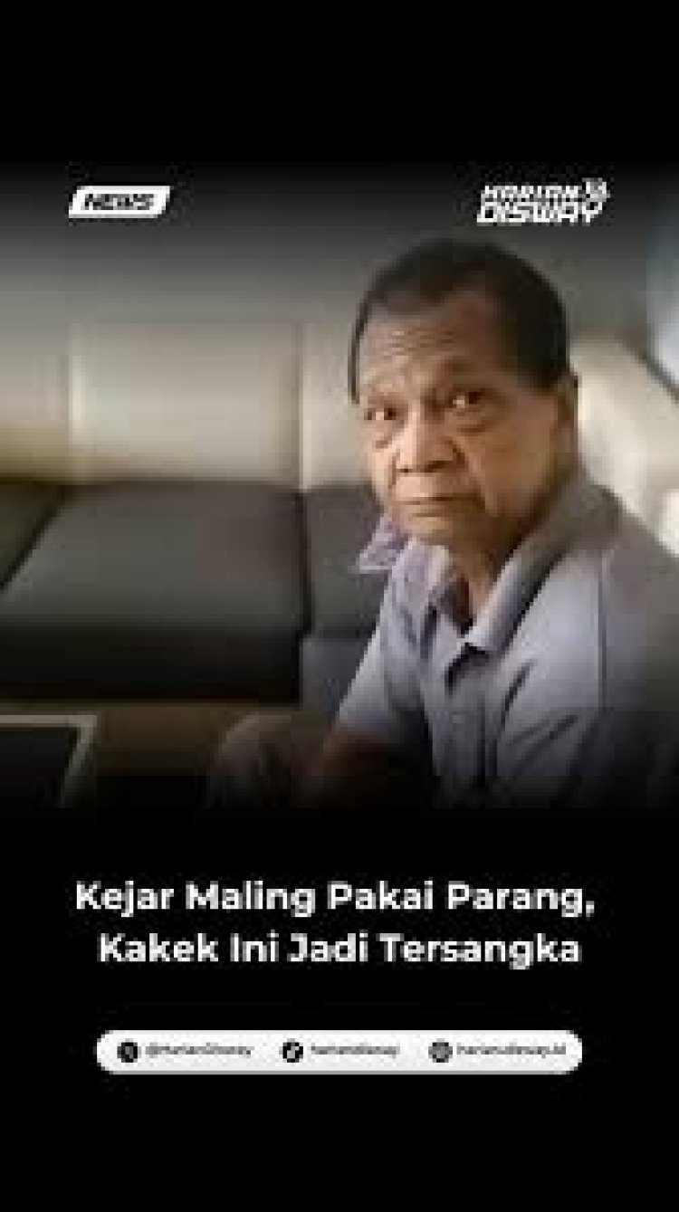 Gunakan Parang Saat Hadapi Maling, Herman Kini Berhadapan dengan Hukum