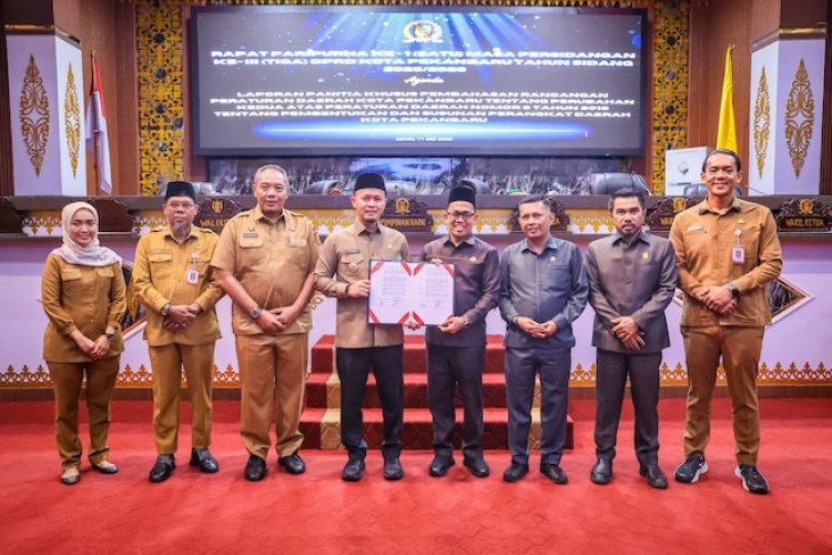DPRD Pekanbaru Setujui Penambahan Dua OPD Baru, Fokus pada Ekraf dan Perikanan